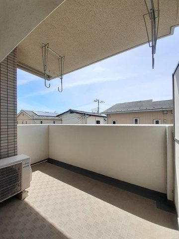 コティエール湘南のバルコニー