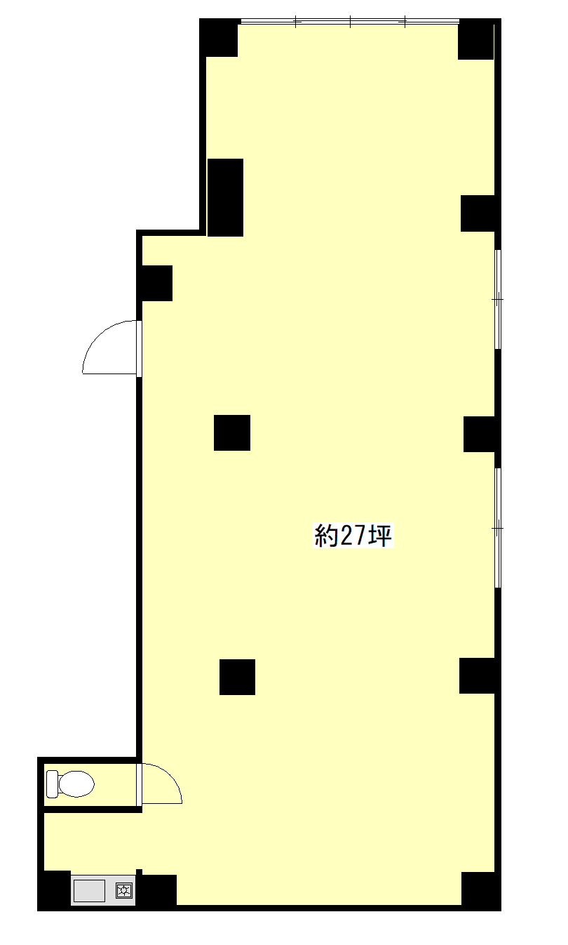 昭島市朝日町３丁目の賃貸マンションの間取り