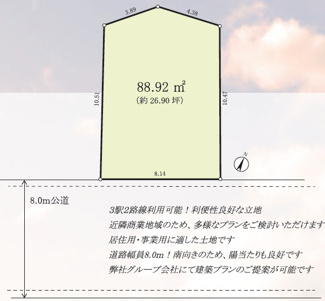 【区画図】 | 中区初音町2丁目