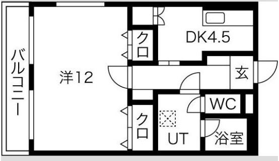 浜松市中央区原島町　一棟マンションの間取り