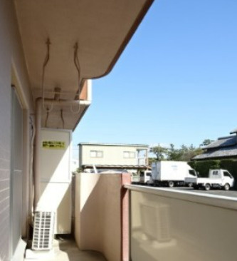 浜松市中央区原島町　一棟マンションのバルコニー