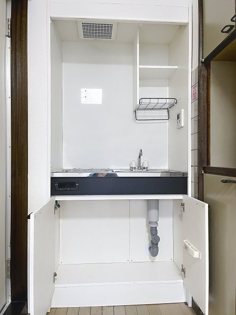 ガーディニアコートのキッチン|1口IHコンロ