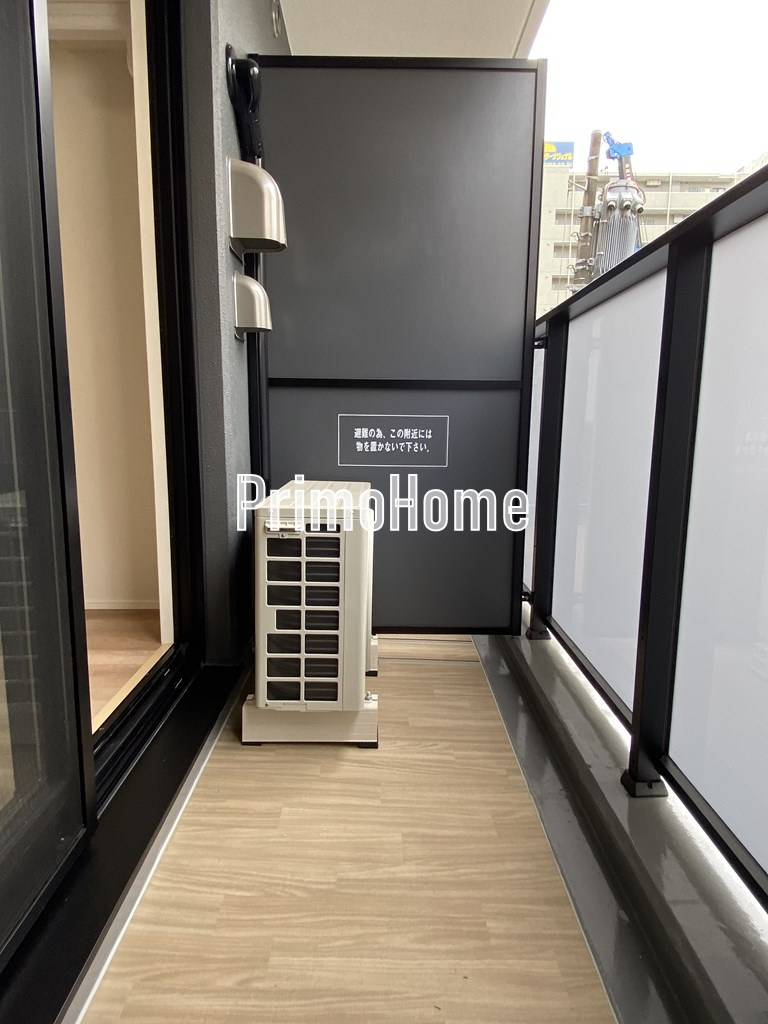 アーバネックス日本橋馬喰町のバルコニー