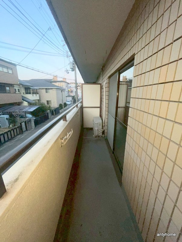 フローライト豊里Ⅰ　仲介手数料無料のバルコニー