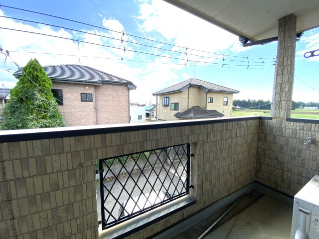 東吉田1080のバルコニー