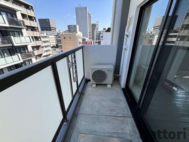 Fortuney江坂Ⅰのバルコニー