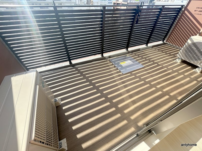 プレジオ梅田　仲介手数料無料のバルコニー