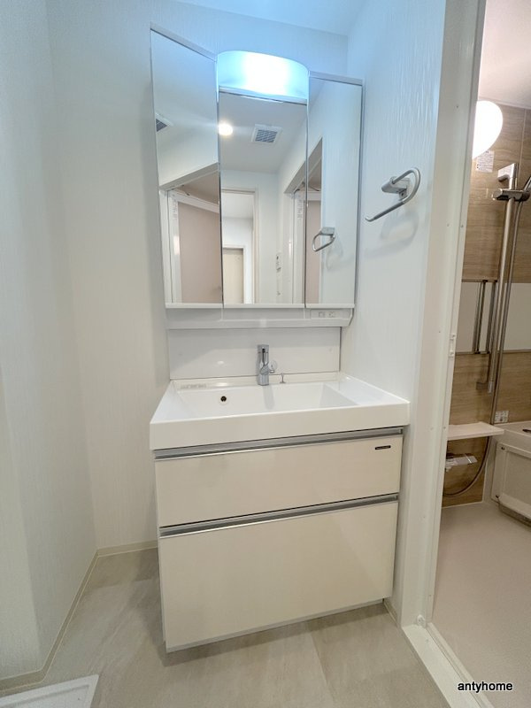 プレジオ梅田　仲介手数料無料の洗面所