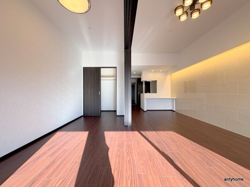 プレジオ梅田　仲介手数料無料の居間・リビング