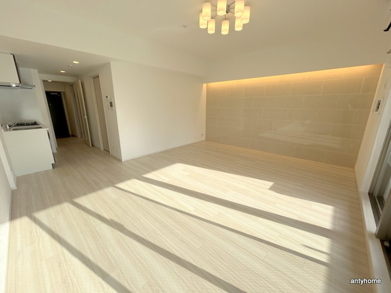 プレジオ梅田　仲介手数料無料の居間・リビング