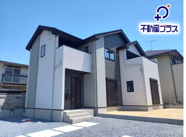 水戸市平須町　12期の外観|日当たり良好のおしゃれな外観！自慢したくなる我が家です♪