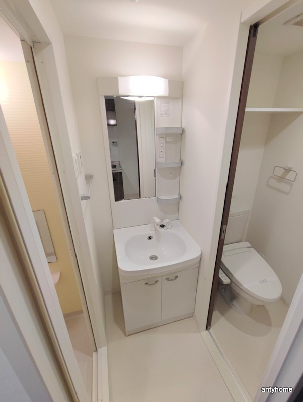 Luxe新大阪1　仲介手数料無料の洗面所