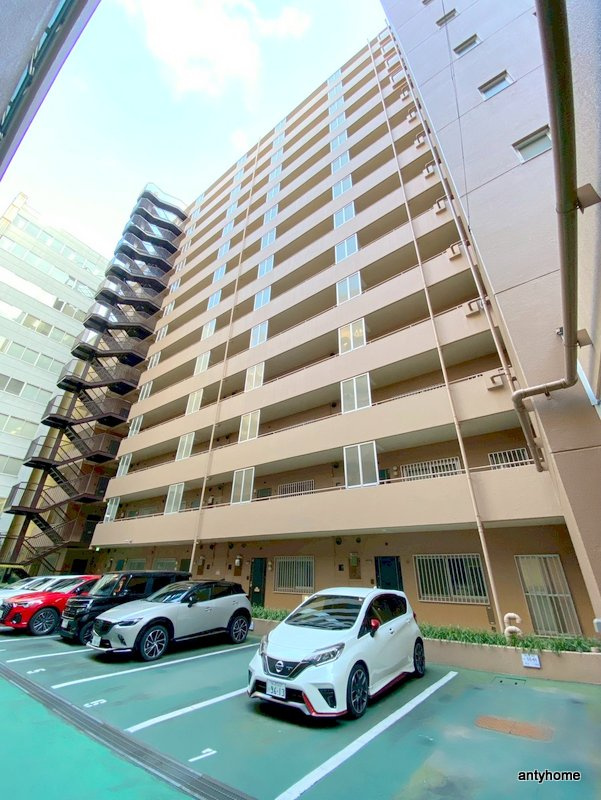 新大阪グランドハイツ1号棟　仲介手数料無料の外観