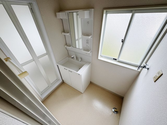 テラス高村B棟の洗面所