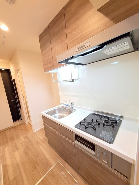 ＤＯビル不動ヶ岡ヘーベルメゾンのキッチン|ガス2口グリル付きのキッチン★