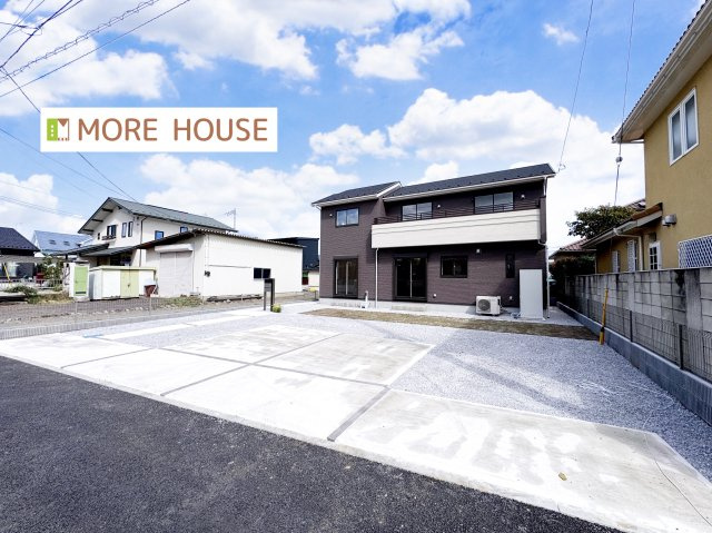 桐生市琴平町　新築住宅 1号棟の外観
