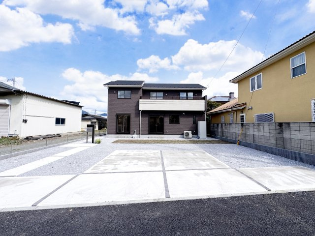 桐生市琴平町　新築住宅 1号棟の外観