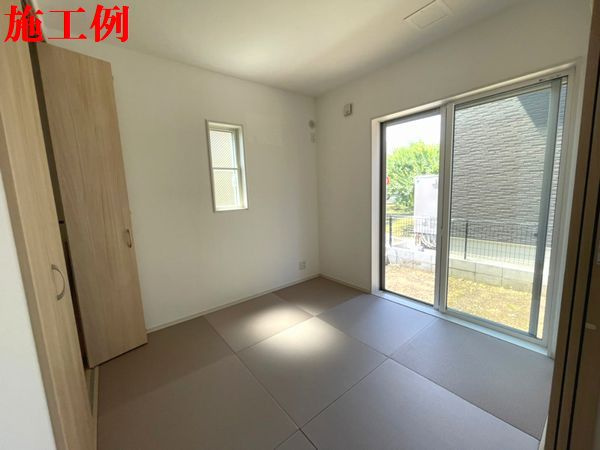 秦野市水神町戸建て　3号棟の和室|趣のある和室です