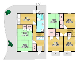 【間取り】 | 清滝中町中古一戸建（オーナーチェンジ）