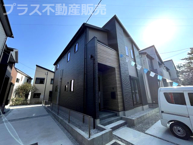 【外観】 | 福岡市東区奈多2丁目5期　3号棟（全5棟）【仲介手数料無料・0円】 | 完成しました。物件内部もご見学頂けます。プラス不動産販売にお任せ下さい。