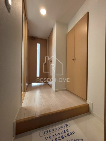 ソルレヴェンテ梅田の玄関