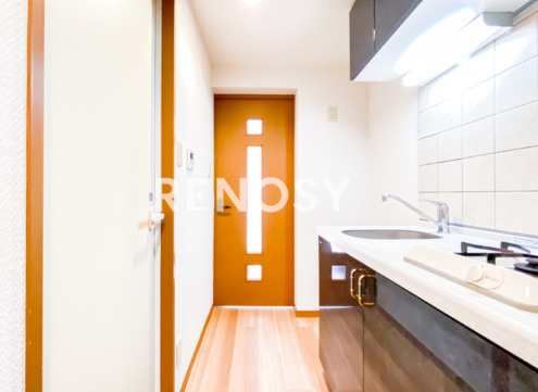 フェニックス芦花公園駅前壱番館のキッチン|きれいなキッチンです