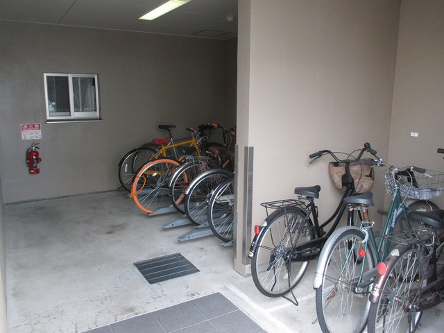 自転車置き場です