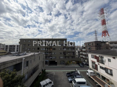 【展望】 | かみはしビル | 玄関前からの景色です