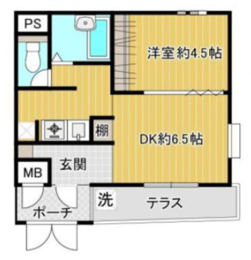 ベルトピア東灘の間取り