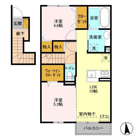 ブレポットの間取り