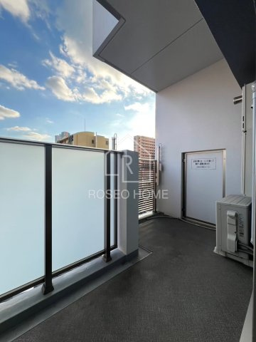 ラグレース天六のバルコニー