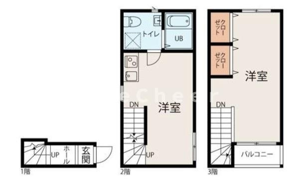 コンフォール駒込の間取り