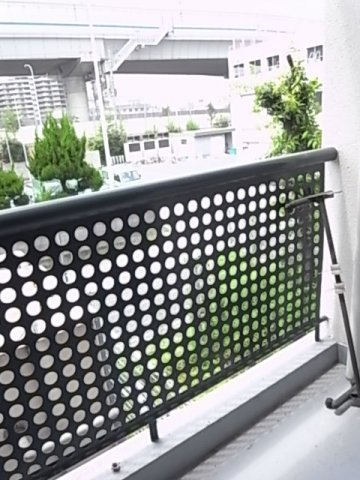 ドムールコスモス魚崎のバルコニー