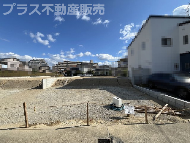 【外観】 | 福岡市東区奈多1丁目2期　6号棟（全6棟）【仲介手数料無料・0円】 | 現地写真。プラス不動産販売なら、現場の全ての棟をまとめてご見学頂けます。