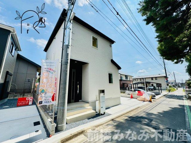 前橋市紅雲町二丁目24-1期　２号棟(全２棟)　リナージュ　新築建売分譲の外観|建物外観を気になさる方へ、見た目の良い物件です