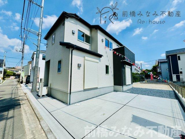 前橋市紅雲町二丁目24-1期　２号棟(全２棟)　リナージュ　新築建売分譲の外観|外観もきれいです