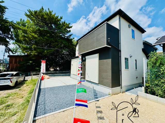 前橋市紅雲町二丁目24-1期　２号棟(全２棟)　リナージュ　新築建売分譲の外観|建物外観を気になさる方へ、見た目の良い物件です