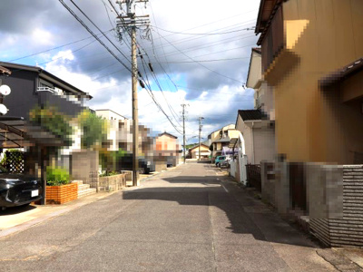 【前面道路含む現地写真】 | 岡崎市青木町土地