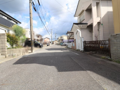【前面道路含む現地写真】 | 岡崎市青木町土地