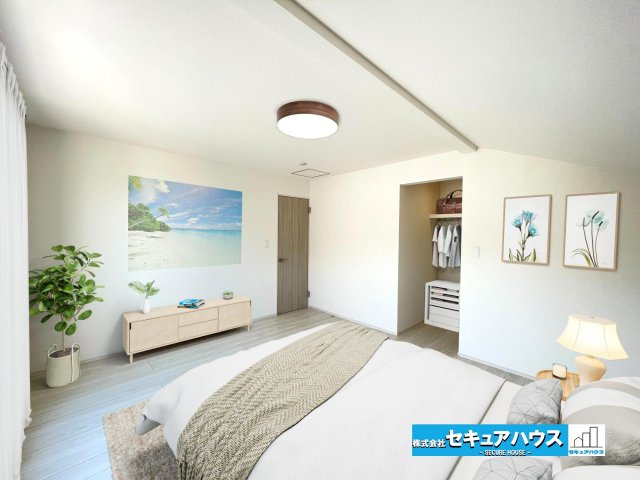 【今からご案内可能】愛知郡東郷町白鳥3丁目　全2棟の洋室|【洋室】
◆広々とした居住空間は日々の暮らしを彩り、心のやすらぎと満足感を与えてくれます。
※家具付きではございません。