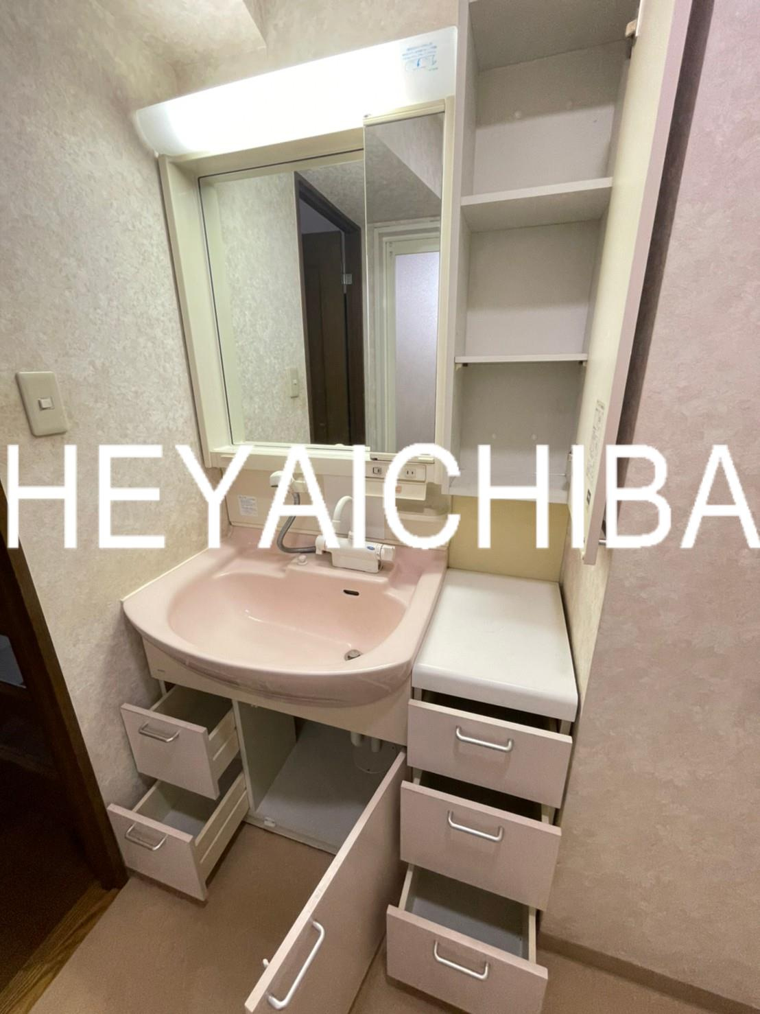 ミラベル関谷の洗面所|下部収納