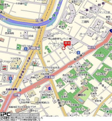 【地図】 | メインステージ白金高輪