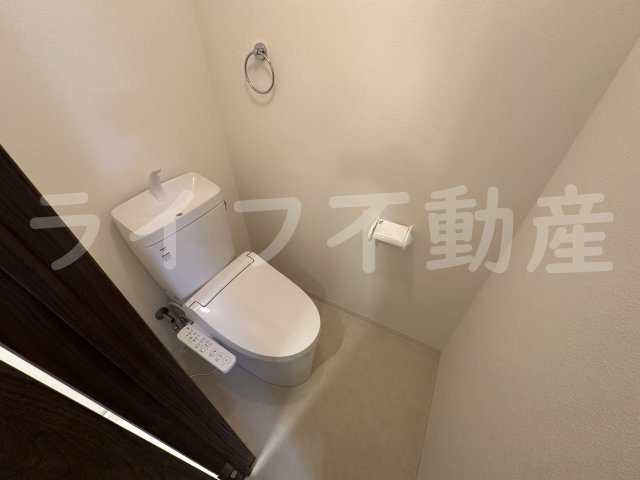 メゾン北深江のトイレ|落ち着いたトイレです