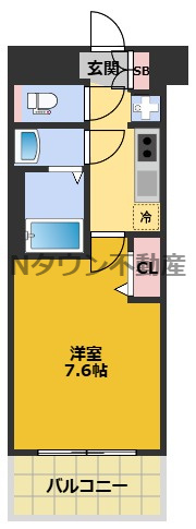 【間取り】 | プレサンス上前津オレシア | 間取りです。