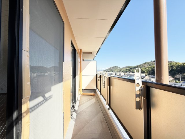 コーポYAMAMOTOⅡのバルコニー