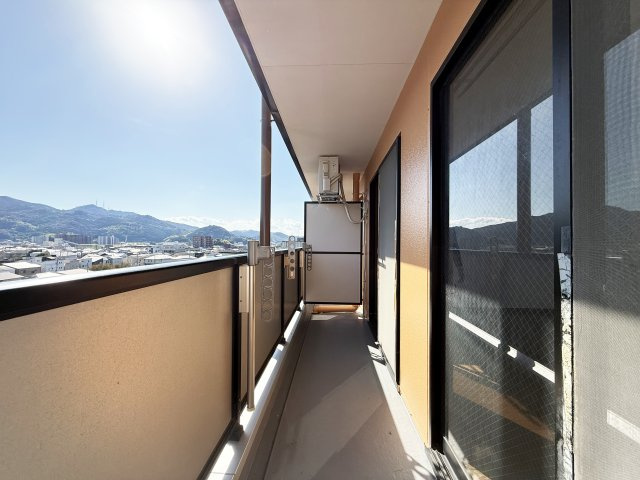 コーポYAMAMOTOⅡのバルコニー