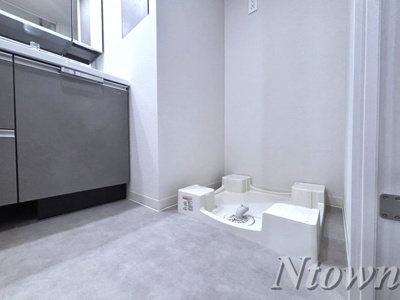 【設備】 | プレサンス名駅南ブリエ | 洗濯機置き場です