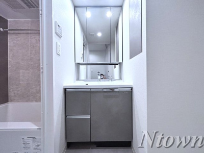 【独立洗面台】 | プレサンス名駅南ブリエ | 独立洗面台です