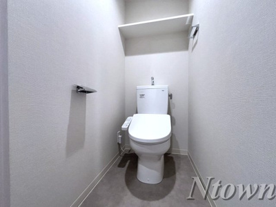 【トイレ】 | プレサンス名駅南ブリエ | 清潔感のあるトイレです