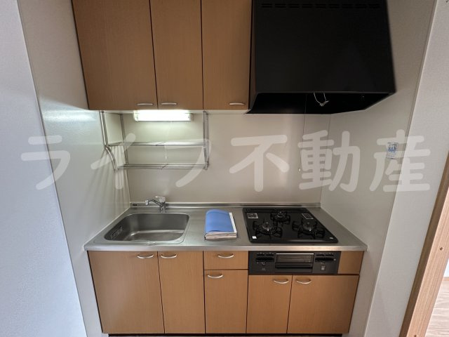メゾンニュー池島 Aのキッチン|キッチンでお料理をお楽しみください